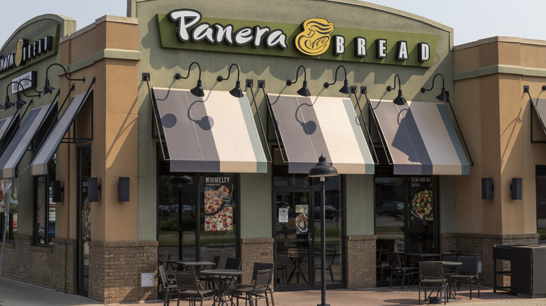 Panera storefront from 2021
