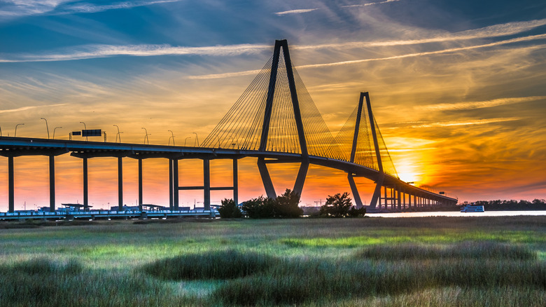 The Arthur Ravenel Jr. Bridge in Charleston, South Carolina