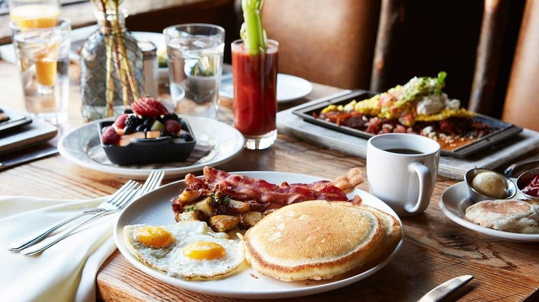 PR image of Sundance Resort breakfast table