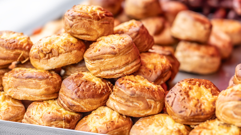 plate of savory pastries