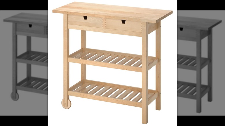 Förhöja kitchen cart