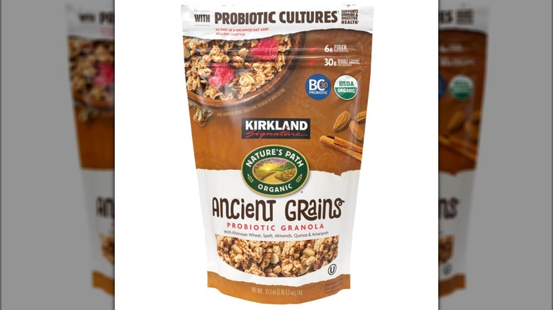Bag of ancient grains granola