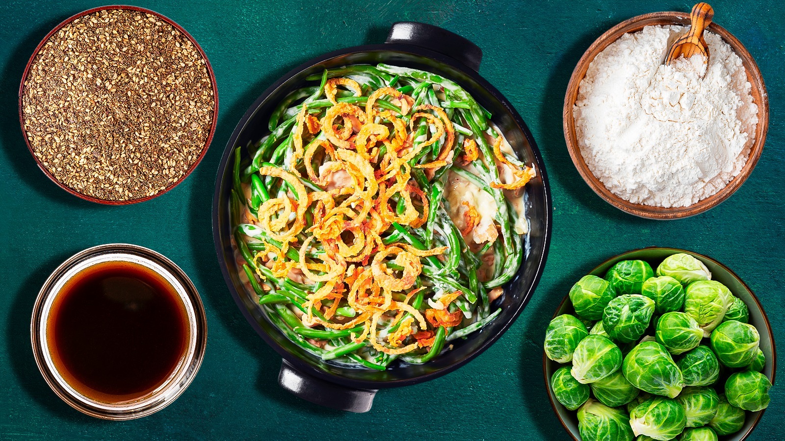 how to dress up green bean casserole Homemade Green Bean Casserole from Scratch