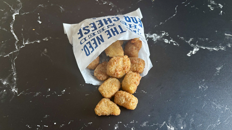 Culver's cheese curds packet
