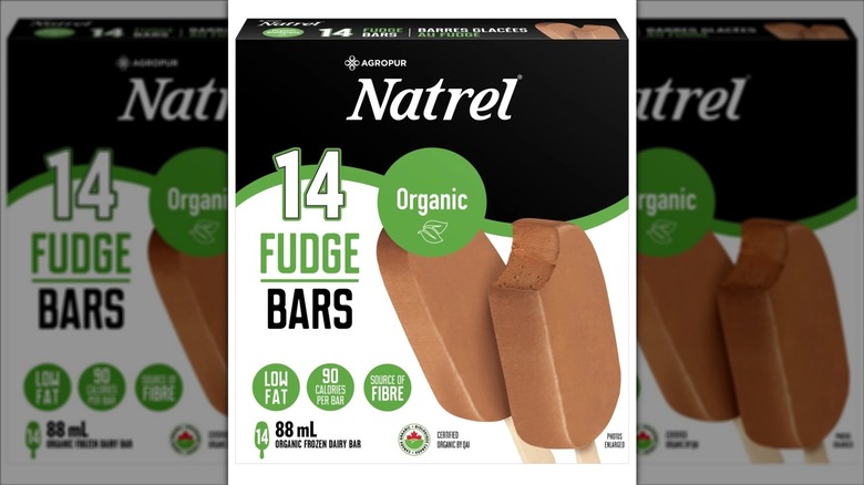 Box of Natrel fudge bars