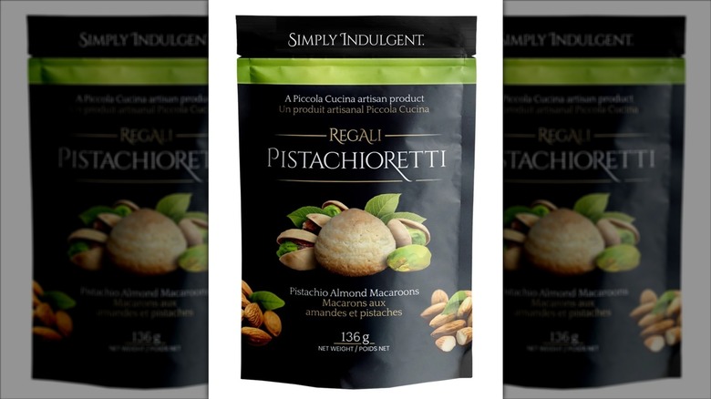 Package of Piccola Cucina regali pistachioretti macaroons
