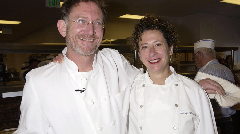 Chef Mark Peel of Campanile Restaurant and Nancy Silverton