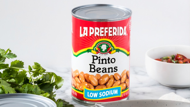 La Preferida low sodium pinto beans with herbs