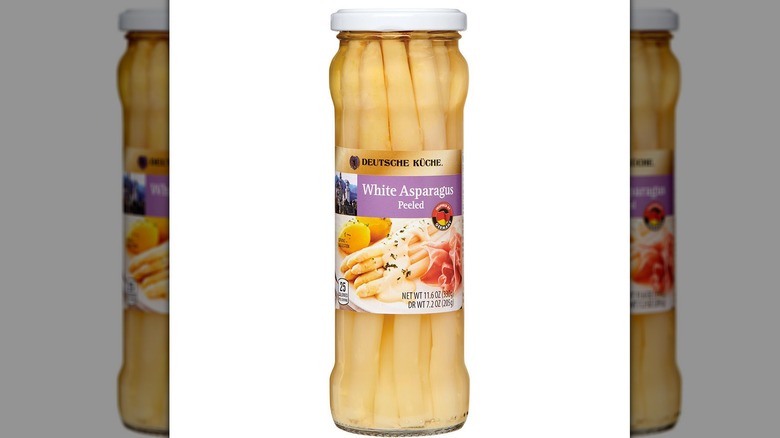 Jar of Deutsche Küche White Asparagus