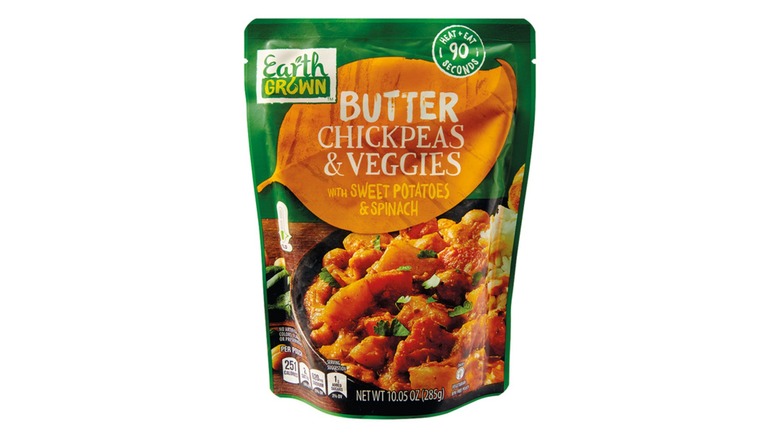 Stock image of Earth Grown Butter Chickpeas and Veggies