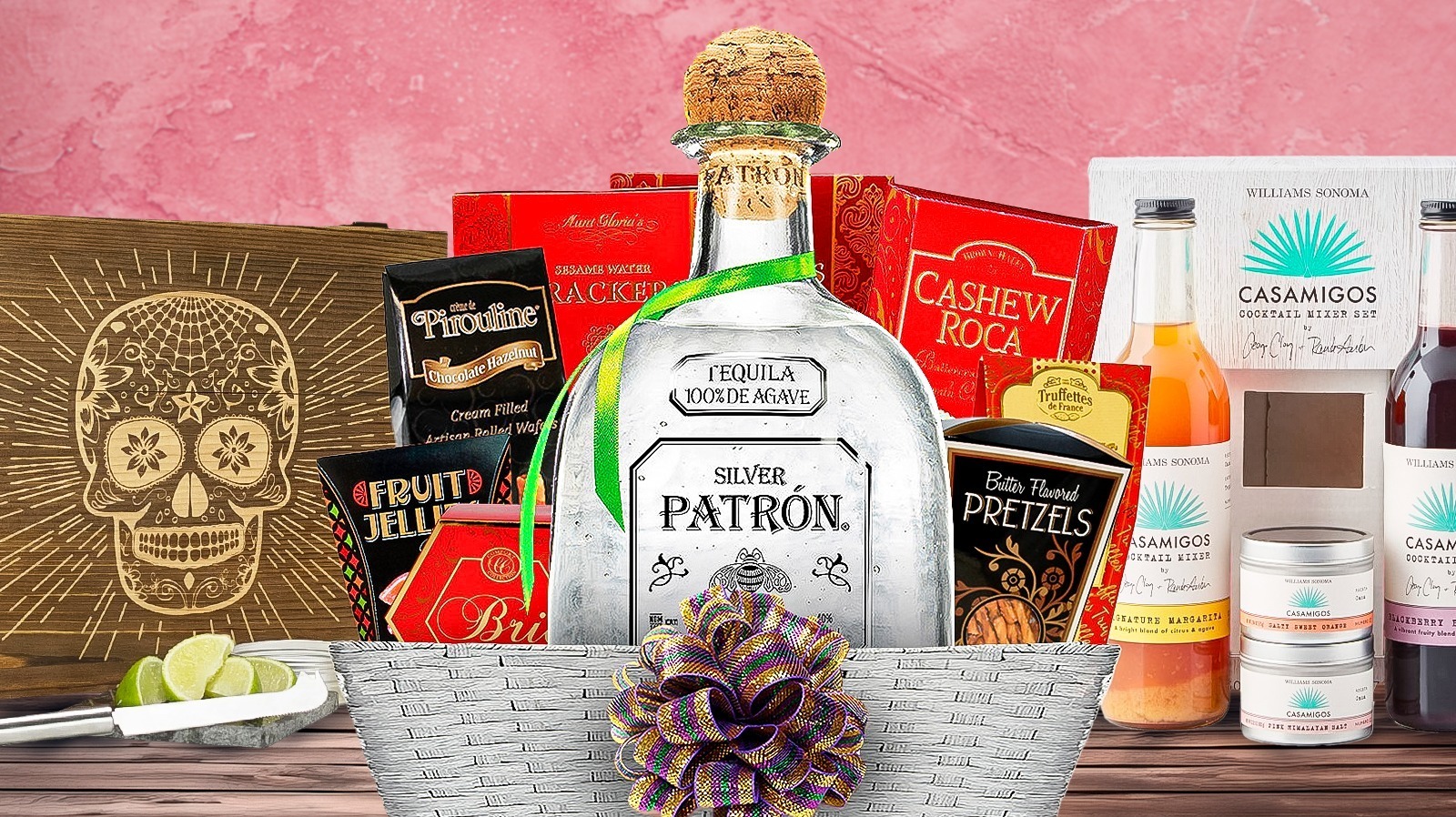 Casamigos Gift Basket, Casamigos Gift Set, Casamigos Tequila Gift