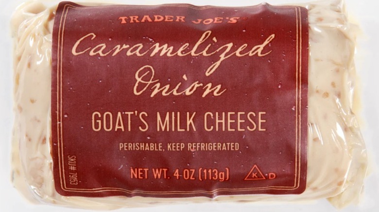 Trader Joe's Caramelized Onion Goat's Milk Cheese