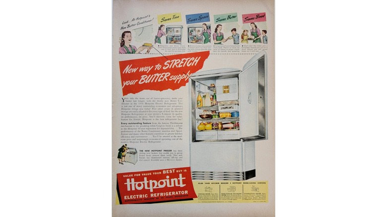 1946 Hotpoint Refrigerator advertisement