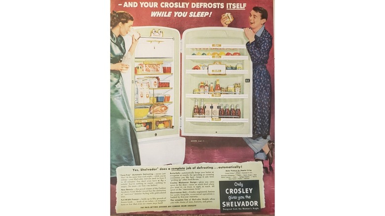 1951 Crosley Shelvador ad