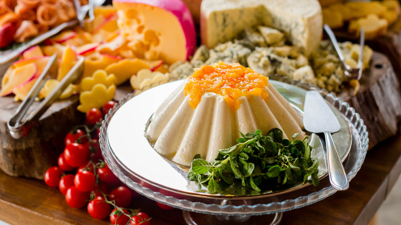 A Jell-O cheese salad