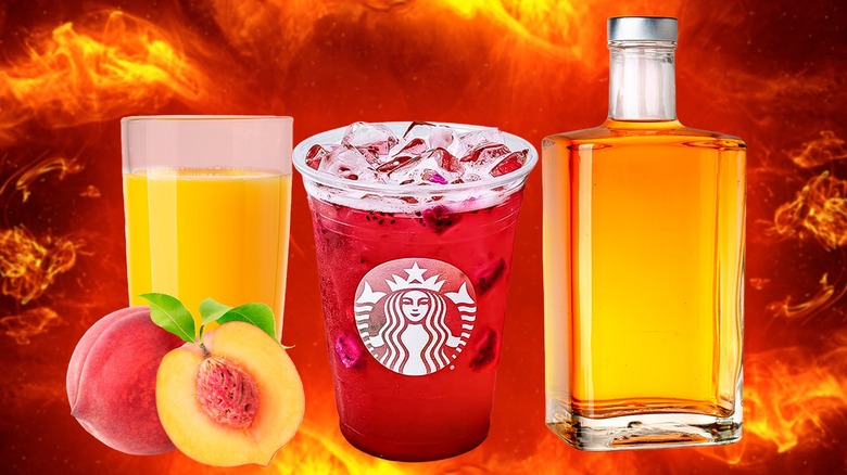 Spicy drink elements with 