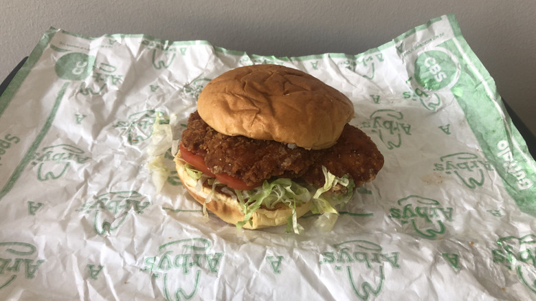 Arby's Crispy Chicken Sandwich.