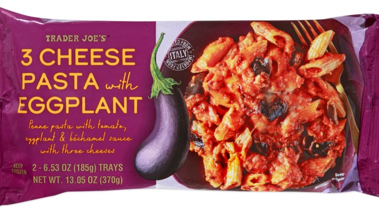 Trader Joe's eggplant pasta