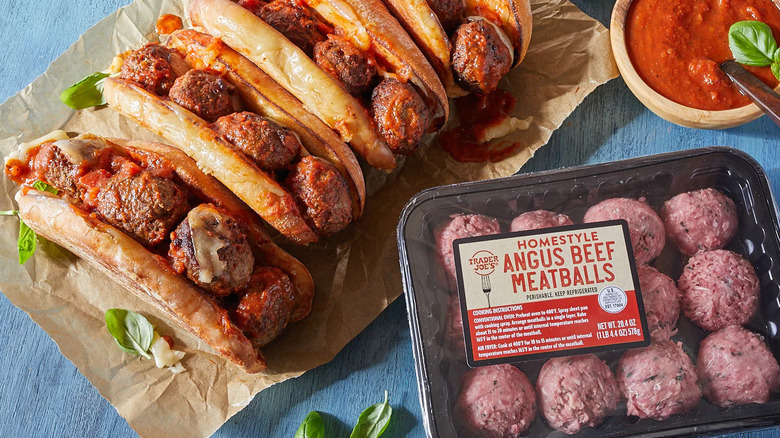 Trader Joe's Angus beef meatballs