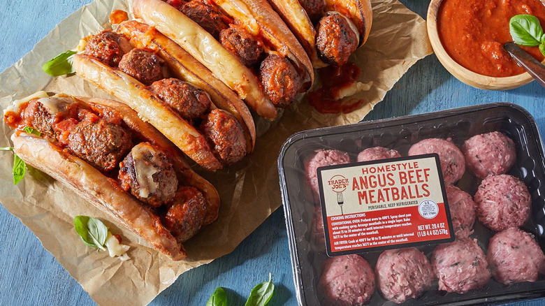 Trader Joe's Angus beef meatballs