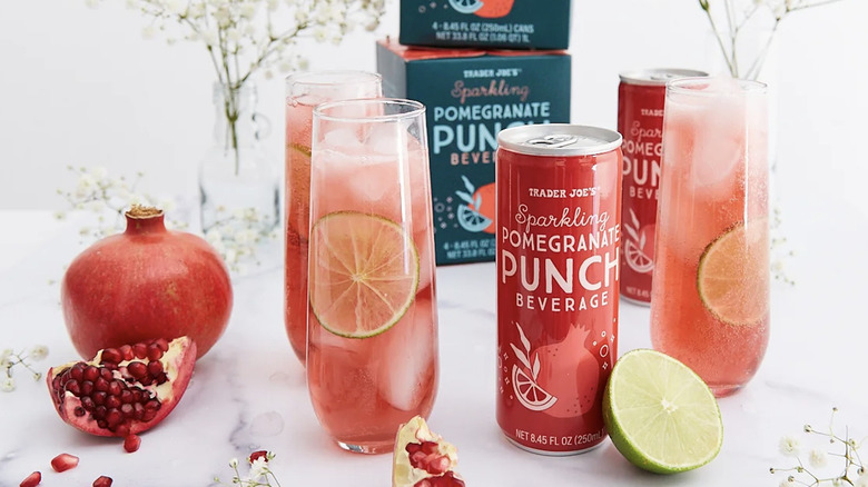 Trader Joe's Pomegranate Punch beverage