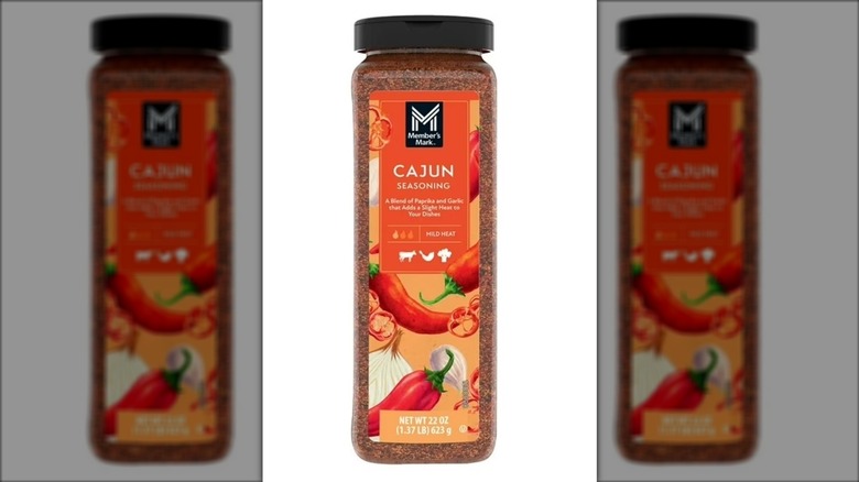 Container of Member's Mark Cajun seasoning