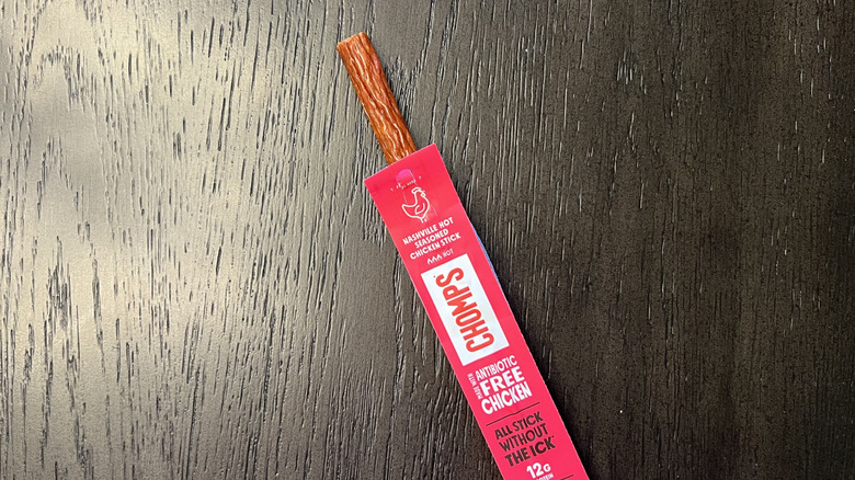 Nashville Hot Chicken meat stick.
