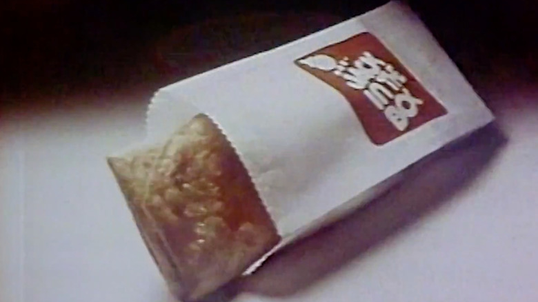 Apple turnover from Jack in the Box fast food bakery item