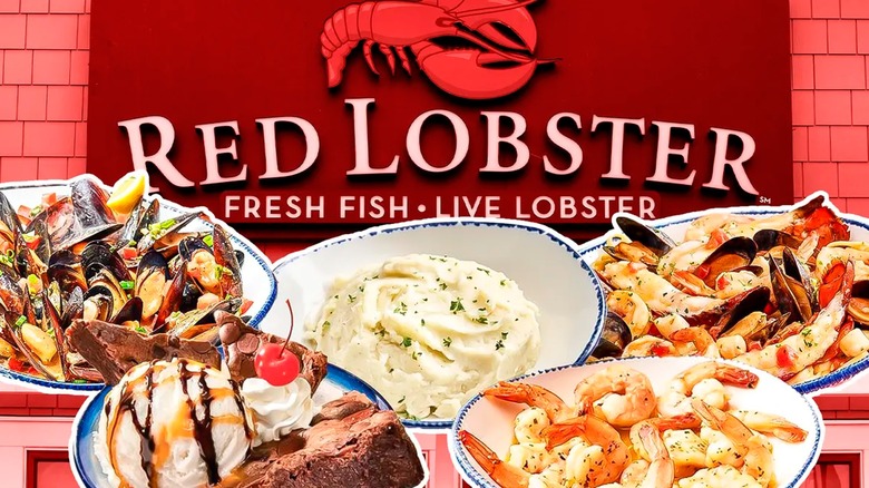 five Red Lobster dishes