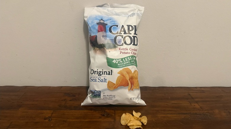 bag of Cape Cod chips