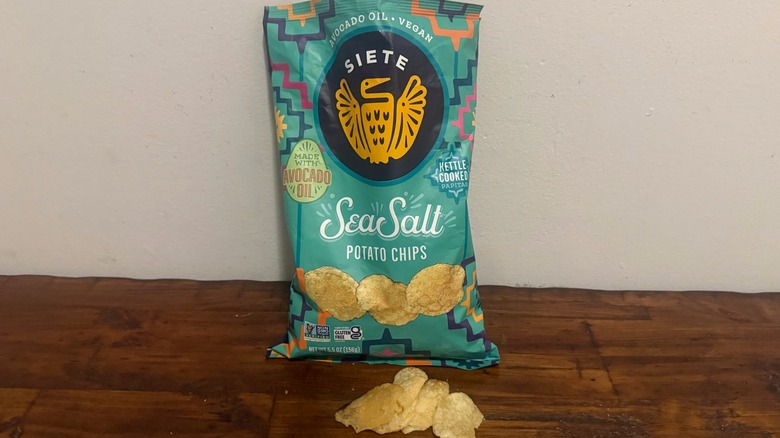 Siete sea salt kettle-cooked potato chips