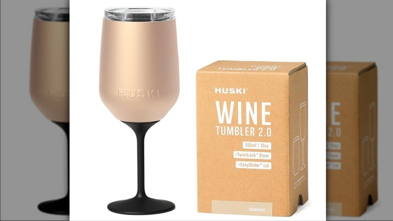 Huski wine tumbler with box