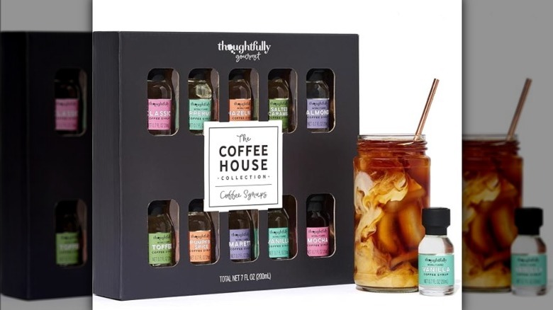 Thoughtfully Gourmet coffee syrup gift set