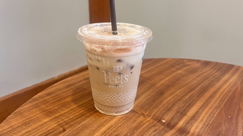 Iced Havana Cappuccino in a plastic cup