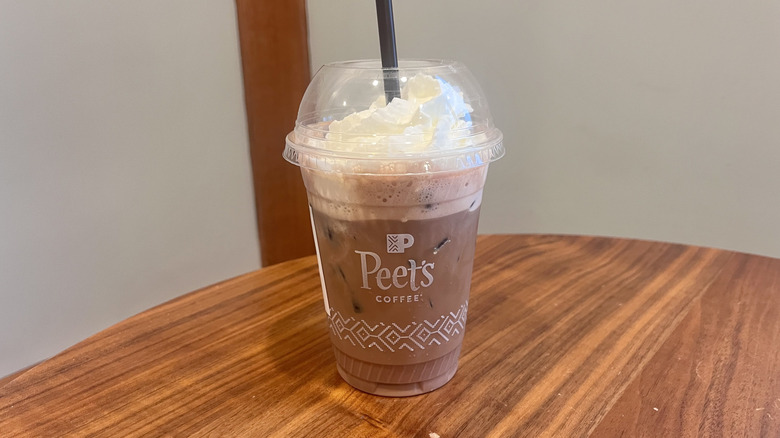 Caffe Mocha with whipped cream