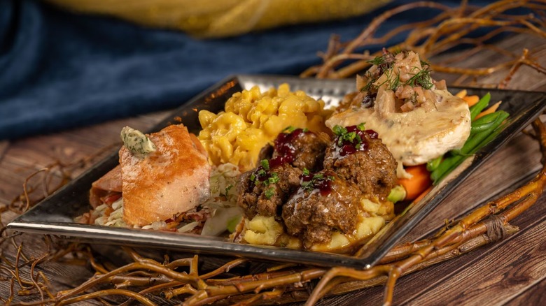 Norwegian dish from Akershus Royal Banquet Hall