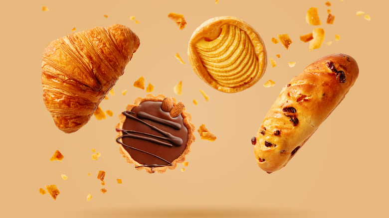 Pastries in the air
