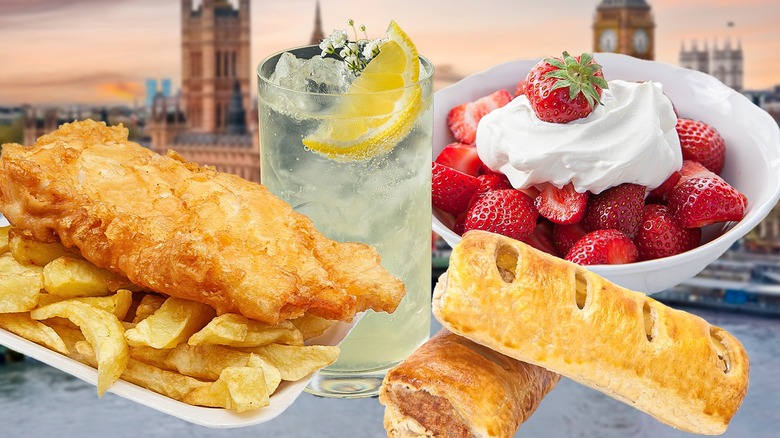 fish and chips, desserts