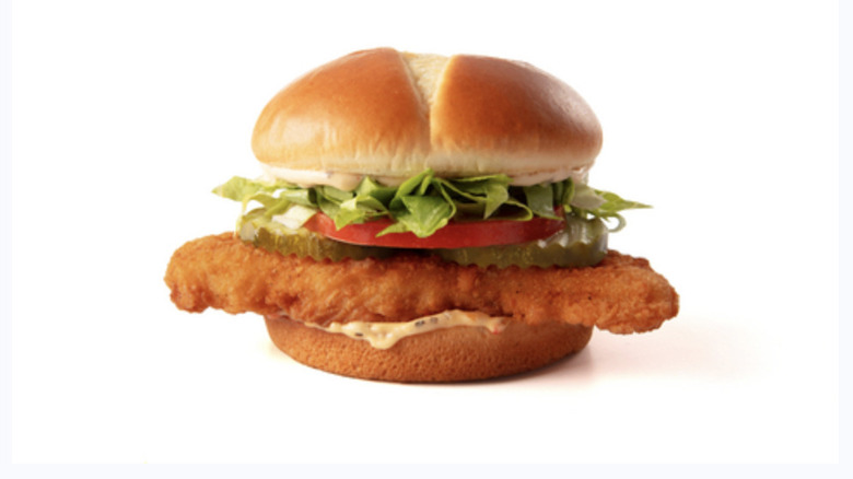 Bojangler fish sandwich from Bojangles