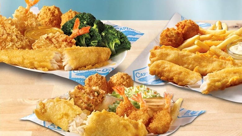 Captain D's shrimp fish meal