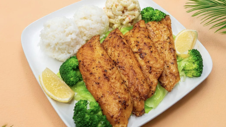 Ono Hawaiian BBQ grilled fish