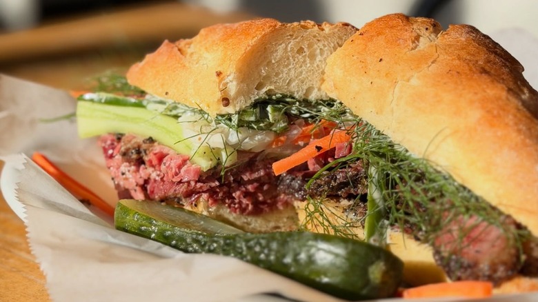 Pastrami Bahn MI from The General Muir