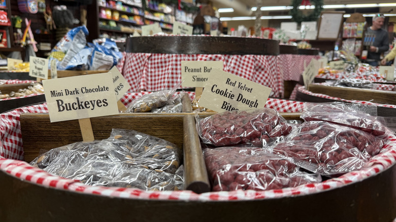 Candy barrels at Mast General Store