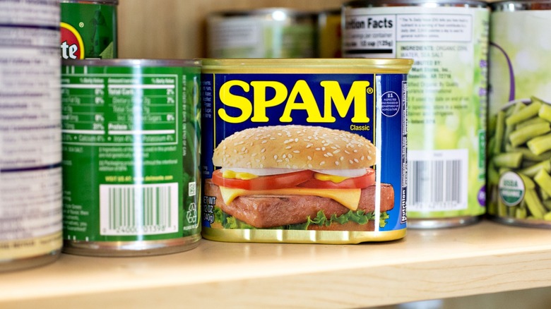 Spam on counter