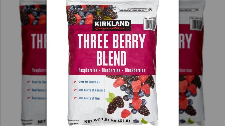 Package of Kirkland Signature Three Berry Blend