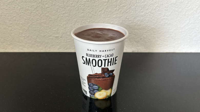 A Blueberry + Cacao Smoothie from Daily Harvest