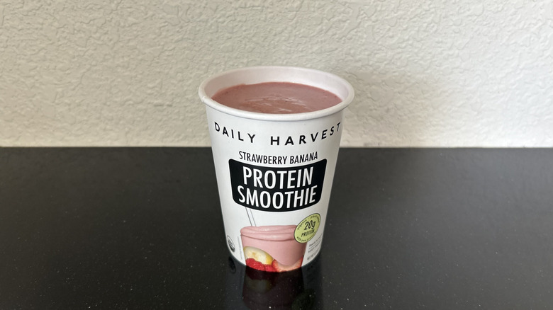 A Strawberry Banana Protein Smoothie from Daily Harvest