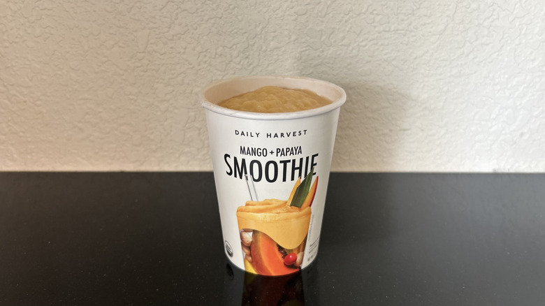 A Mango + Papaya Smoothie from Daily Harvest