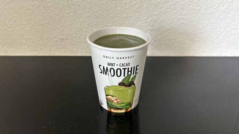 A Mint + Cacao Smoothie from Daily Harvest