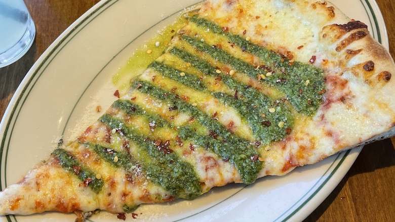 Best West Coast pizza from Langley Washington made with foraged pesto